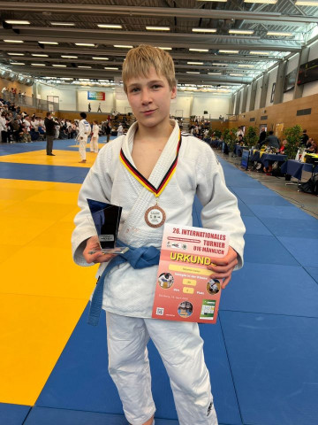 Salomon Ivanov gewinnt Bronze beim DJB Sichtungsturnier in Duisburg